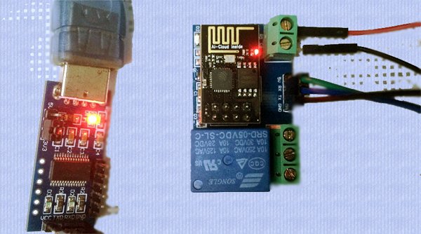 WiFi Relay Module-Serial Setup