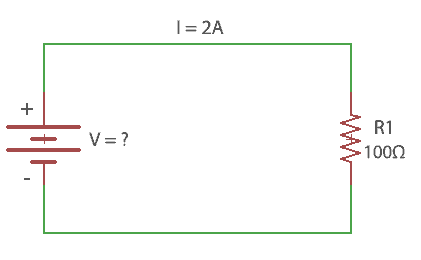 Ohms law example