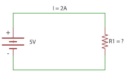 Ohms law example