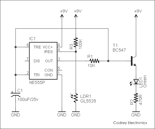 Night Lamp Circuit