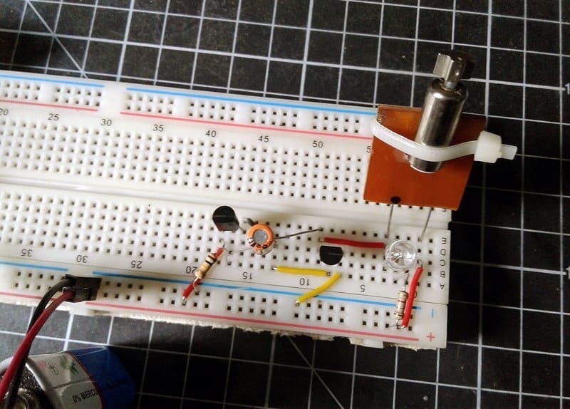 Snake Repeller Breadboard Prototype