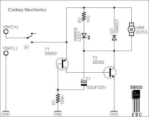 Snake Repeller Circuit Diagram