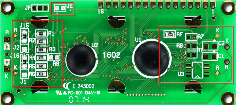 New 16x2 LCD Module