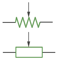 Potentiometer Symbol