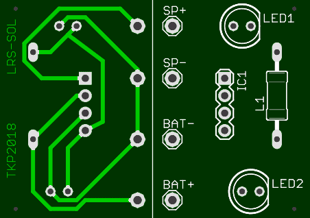 Solar LED Road Stud Circuit