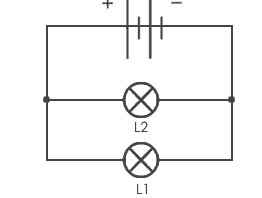 Batteri Lamp Parallellkrets