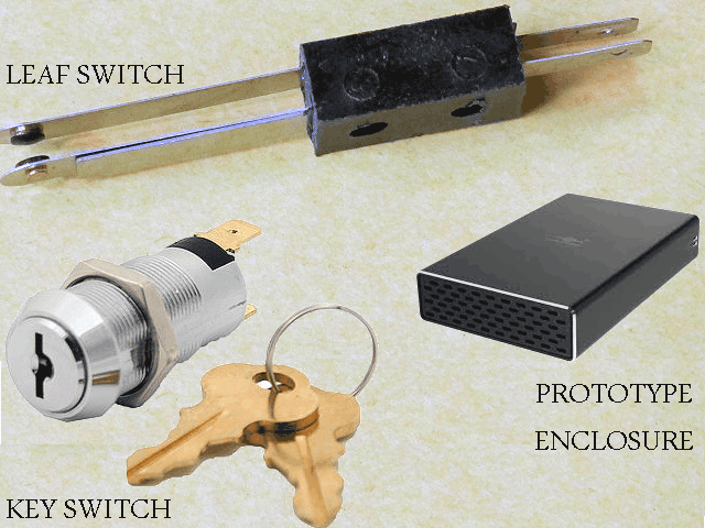 Travel Door Sentry-Key Parts