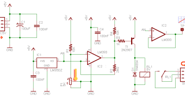 Water Heater Thermostat-Circuit