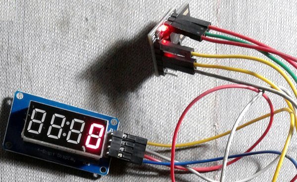 Arduino-Digital Pulse Counter