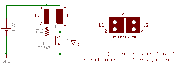 Led choke circuit clearance