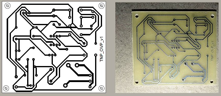 Over Voltage Protector (OVP) Switch - PCB Layout