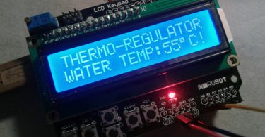 Simple Thermostat for Electric Geyser using Arduino