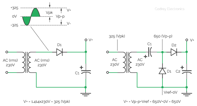 DC Voltage Booster - Basic Circuit