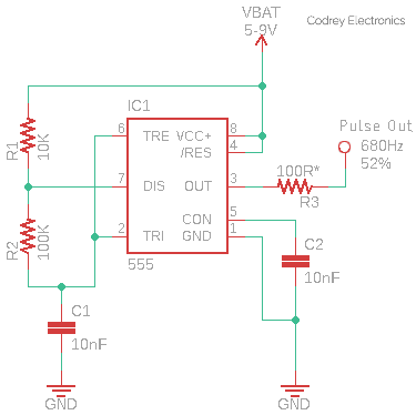 Digital Voltage Booster - Pulse generator circuit