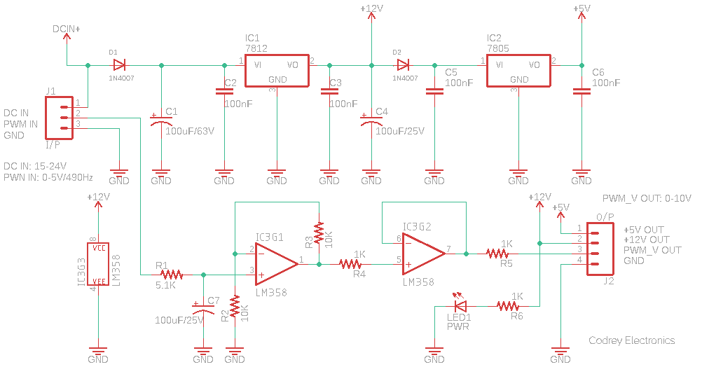 Pwm To Voltage Module  V1