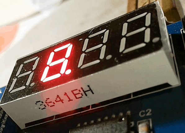 4-Digit 7-Segment LED Display Module