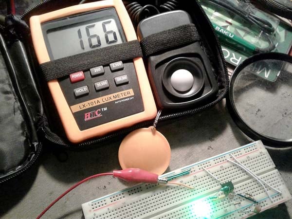 Lady Beetle LED - Test setup