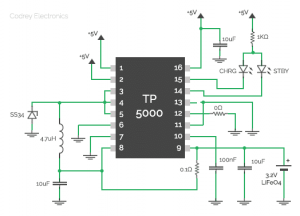 LiFePO4 Battery Charger Circuit Diagram