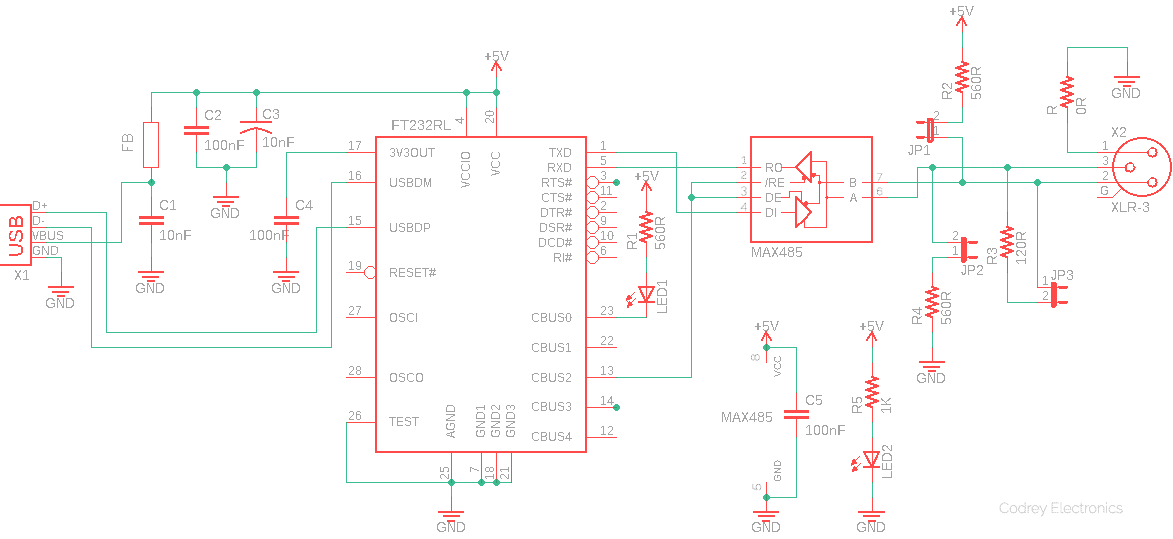 DMXSpot Receiver schema Dmx lighting, Dmx, Rgb led