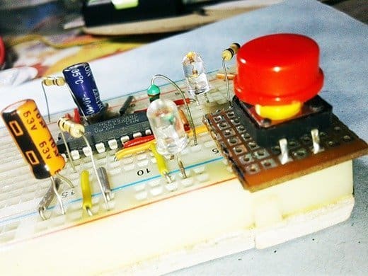 Pulse Drop Detector-Breadboard Experiment