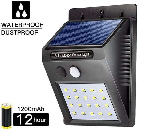 solar motion alarm