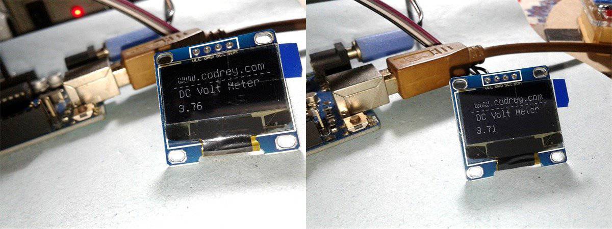Arduino OLED DVM Experiment