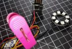 Backpack Neopixel LED Safety Light-Experiment Setup