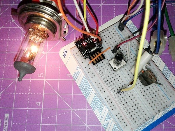 Digital Switch for Examination Lamp-Experiments (4)