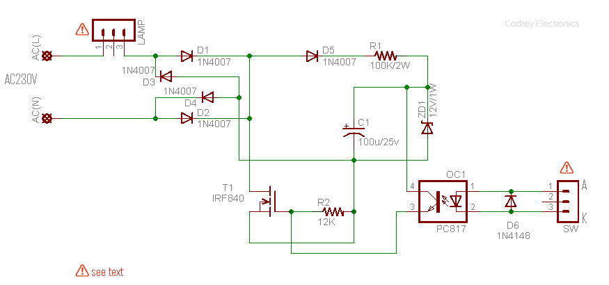 Electric Aroma Burner-Controller Circuit v1