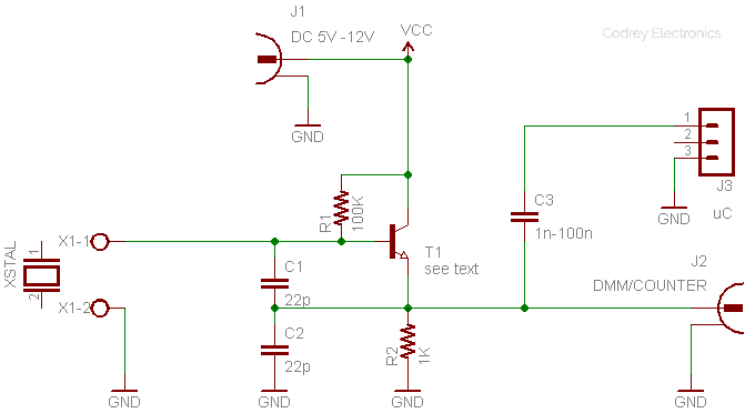 Xstal Tester Circuit