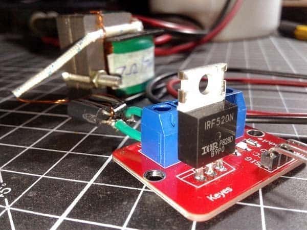 Lifting Electromagnet-Basic MOSFET Driver