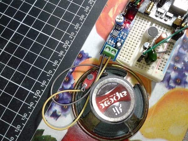 Wireless Mini Boombox-Breadboard Test 1