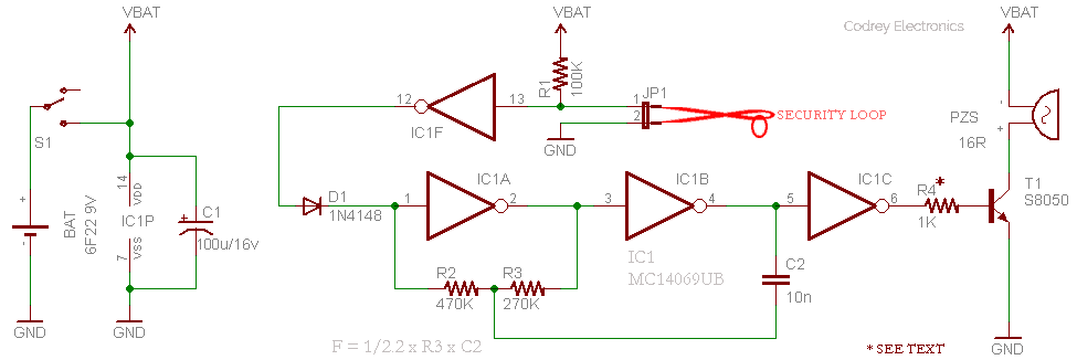 AntiSnatch Alarm Circuit v1