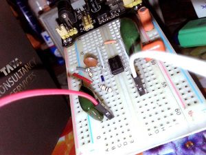 Easy 555 EC Sensor-Breadboard Tryout