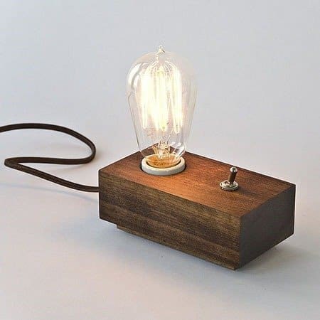 Lamp with Toggle Switch