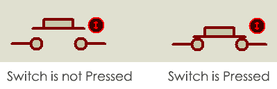 Switch Not Pressed and Pressed