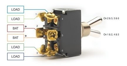 DPDT Switch