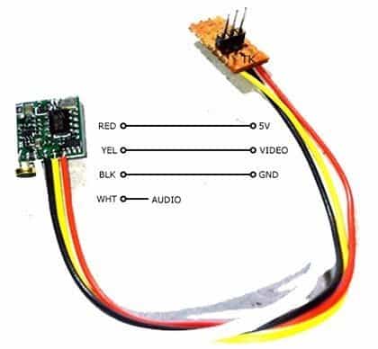 spy camera circuit