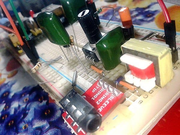 Hydrophone -Working on Breadboard