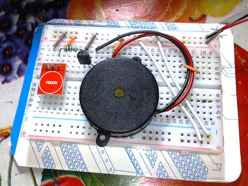 Isolated 1 Key Touch Pad-Breadboard Driver