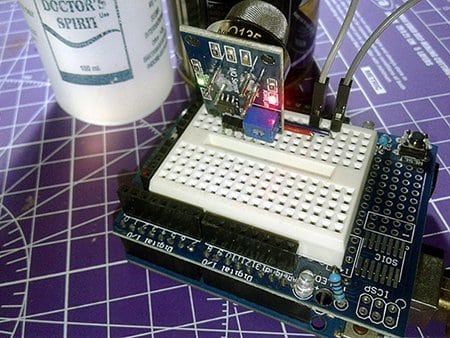 Air Quality Sensor-Arduino Featured