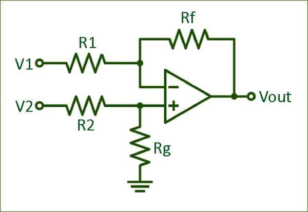 Classic Differential Amplifier