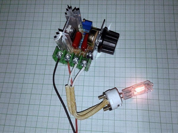 Triac AC Dimmer-Module Test (2)