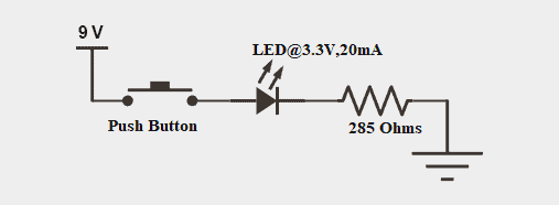 LED With Push Button