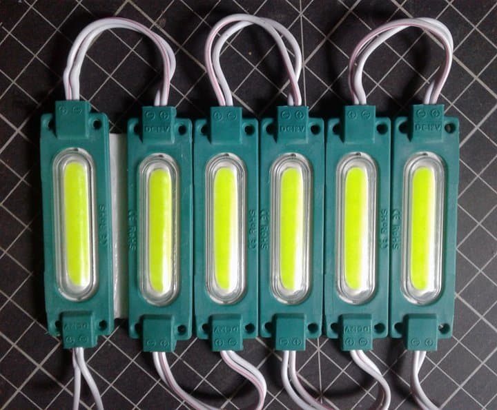 Fishing Light Attractor DIY-Green COB LEDs