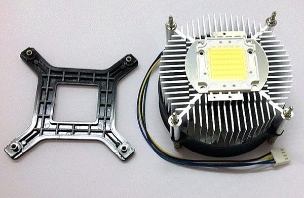 LED Fan Heatsink upto 100W