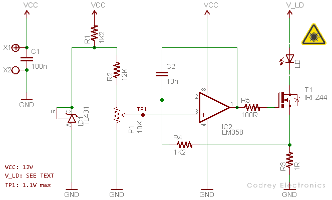 Laser Diodes & Drivers – An Improved Primer - Codrey Electronics