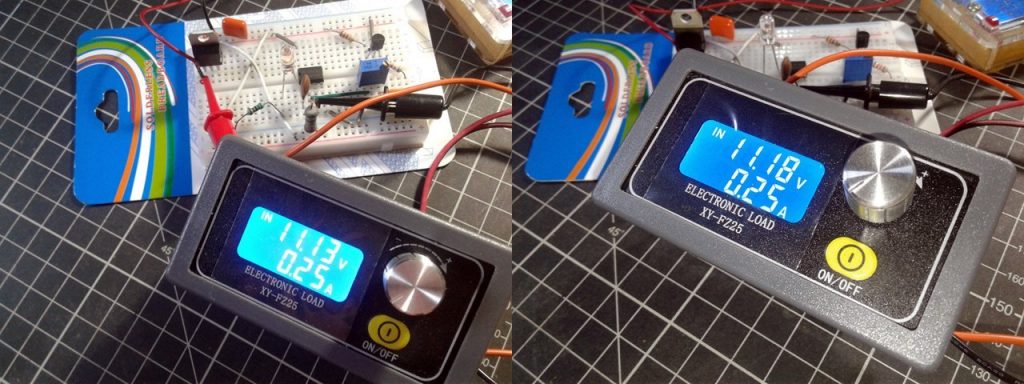 Over-Current Detector-Breadboard Quick Test