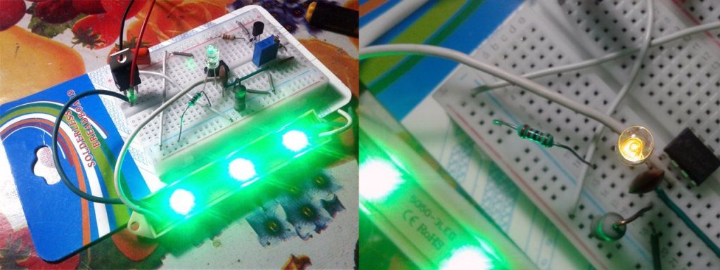 Over-Current Detector-LED Test