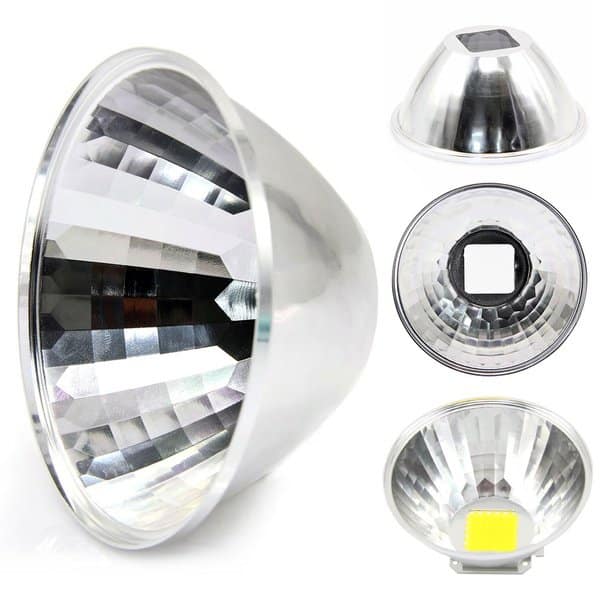 Square Hole Reflector COB LED Narrow Beam